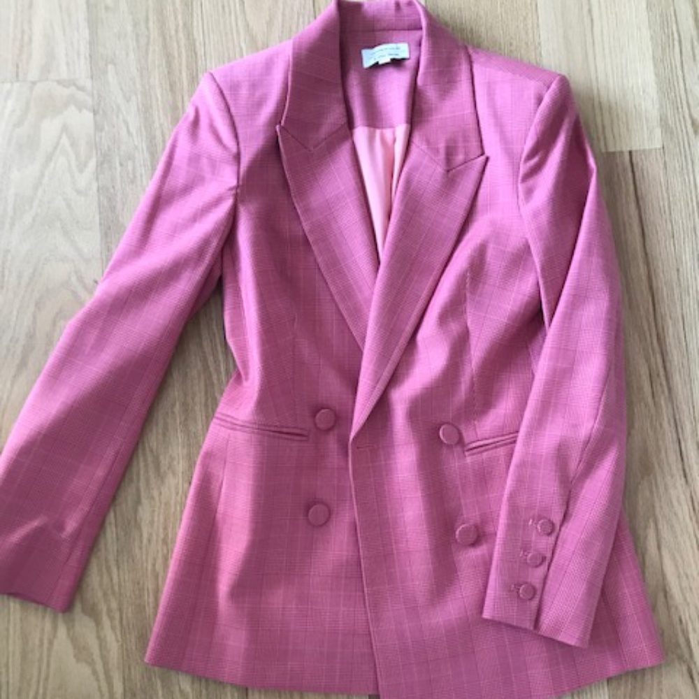 & Other Stories Double Breasted Pink Blazer Size 2